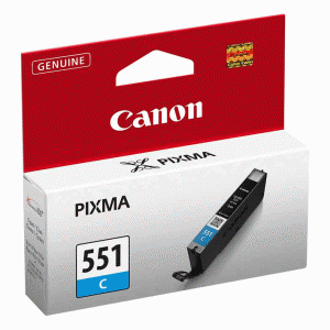 (imagen para) Tinta Canon CLI-551C 6509B001 Cian