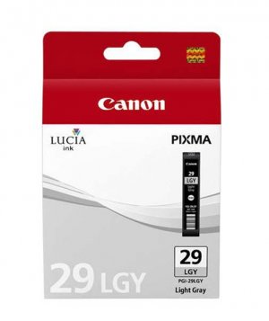 (imagen para) Tinta Canon PGI-29LGY Gris Claro 4872B001