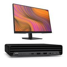 (imagen para) HP Prodesk 400 G9 DM + Monitor HP P24h G5