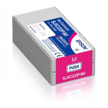 (imagen para) TINTA EPSON SJIC22P(M) COLORWORKS TM-C3500 MAGENTA C33S020603