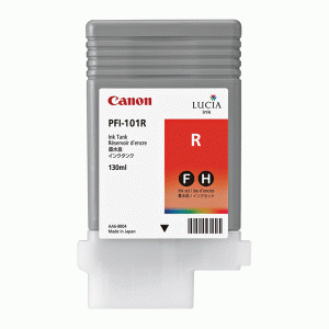 (imagen para) Cartucho de Tinta Canon PFI-101R Roja 0889B001