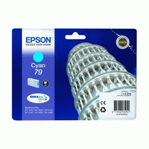 (imagen para) Tinta Cian Epson Torre de Pisa Epson 79