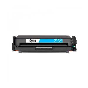 (imagen para) Toner compatible con HP 213Y Cian