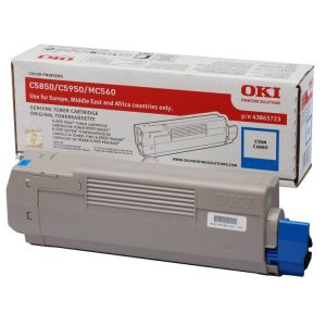 (imagen para) Toner Cian 43865723 Oki C5850/C5950/MC560