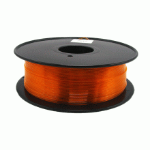 (imagen para) FILAMENTO PETG TRANSLUCIDO NARANJA PREMIUM 1KG 1,75MM