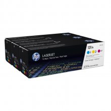 (imagen para) Pack de 3 Colores HP U0SL1AM 131A Laserjet M276/M251