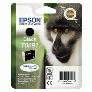 (imagen para) Tinta T0891 Epson Mono Negra Stylus S20/SX205/SX405/SX218