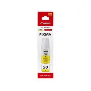 (imagen para) Tinta Canon GI-50Y Recarga Amarillo 3405C001 Pixma G6050 G5050