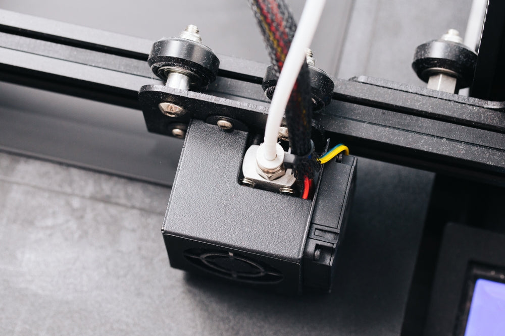 Partes de un extrusor impresora 3D