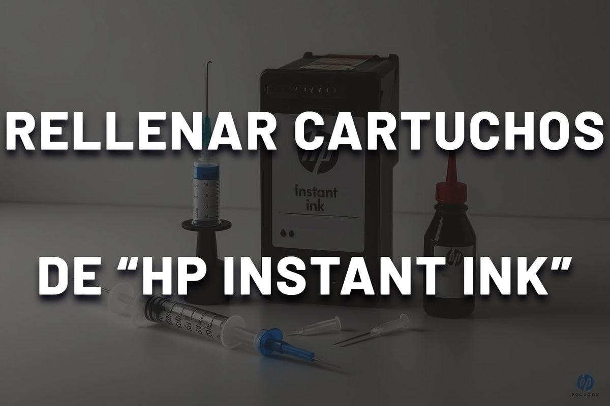 ¿Puedo Rellenar Mis Cartuchos de HP Instant Ink?