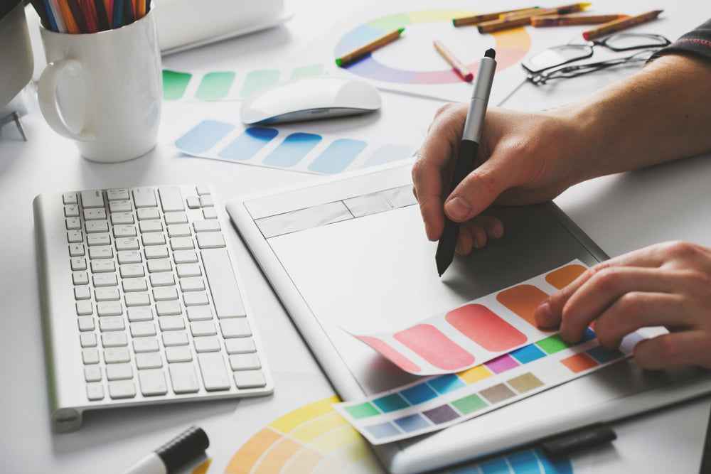 Tableta gráfica con pantalla