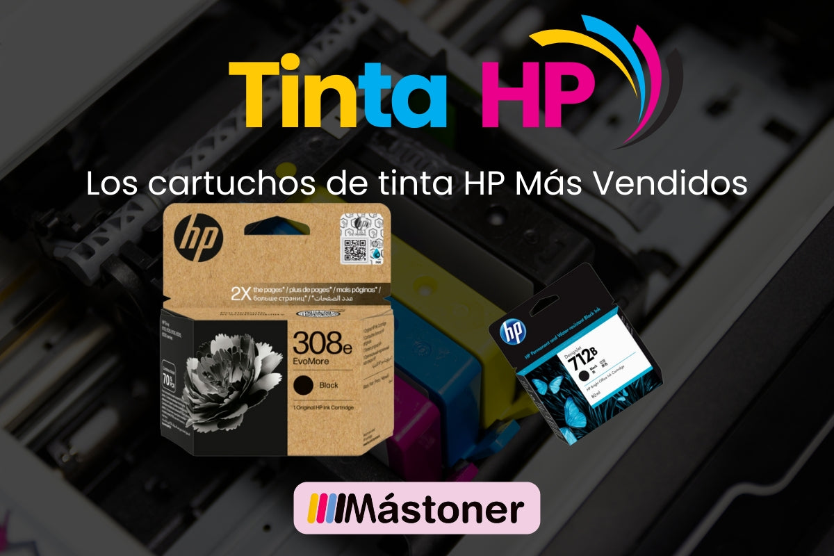 Cartuchos de tinta HP más vendidos en 2026