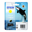 Tinta Epson T7604 Amarilla C13T76044010 SC-P600