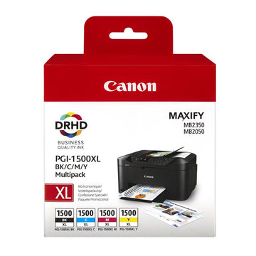Pack Tinta Canon PGI-1500XL 4 Colores 9182B004