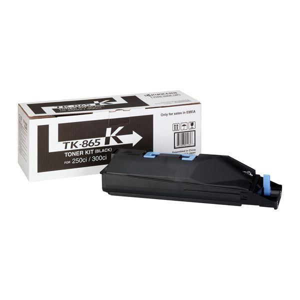 Toner Kyocera TK-865K Negro Taskalfa 250/300 1T02JZ0EU0