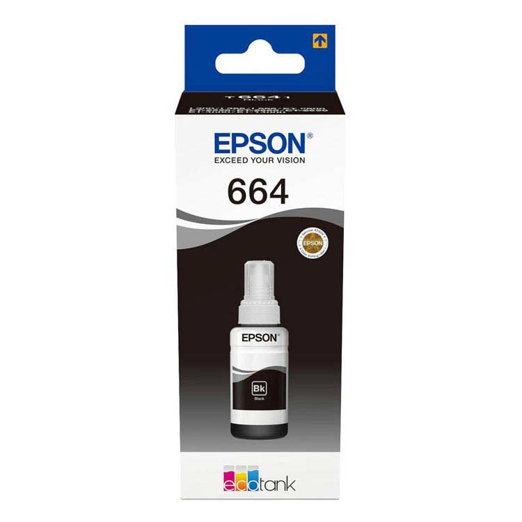 Recarga Tinta Epson 664 Negra Ecotank L355/L555
