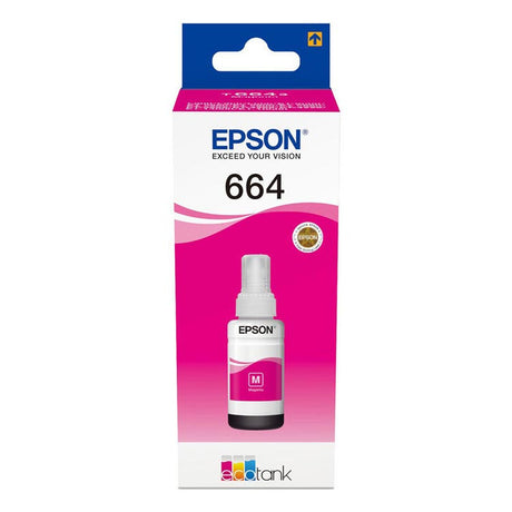 Recarga Tinta Epson 664 Magenta Ecotank L355/L555