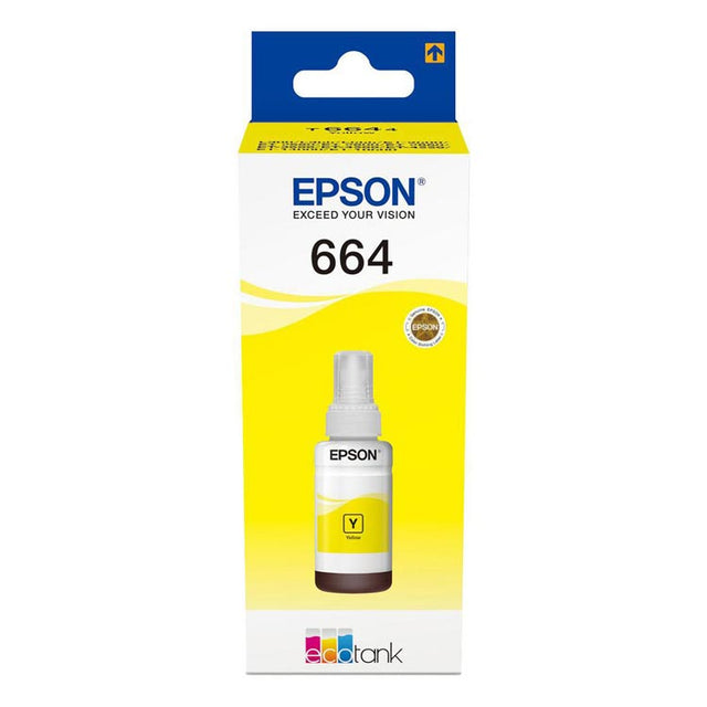 Recarga Tinta Epson 664 Amarilla Ecotank L355/L555