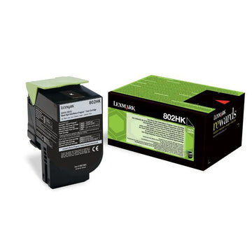 Toner Lexmark 802HK 80C2HK0 Negro CX410DE/CX510DE/CX510DHE