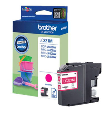 Tinta Brother LC221M Magenta