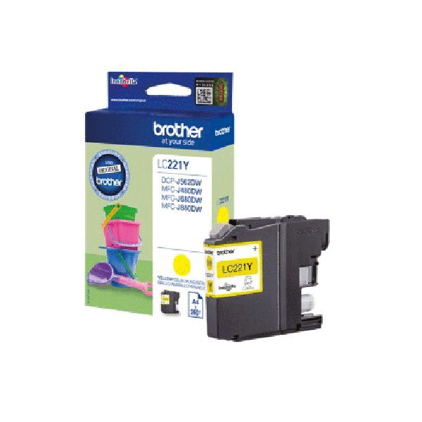 Brother LC221Y Amarillo