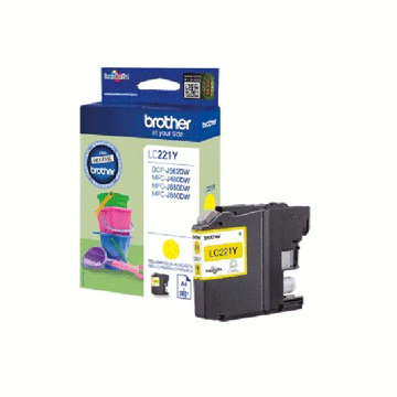 Brother LC221Y Amarillo