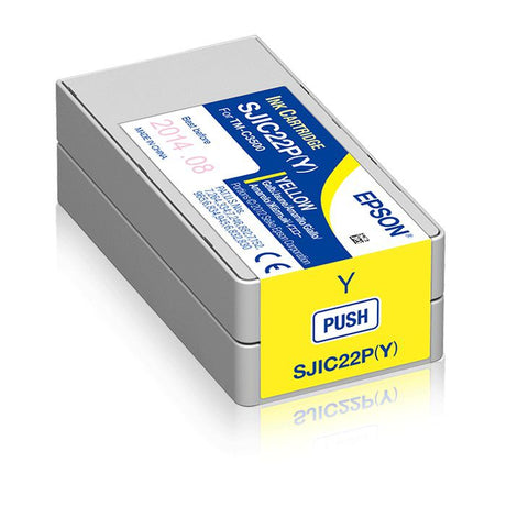 Tinta Epson SJIC22P(Y) Colorworks TM-C3500 Amarillo C33S020604