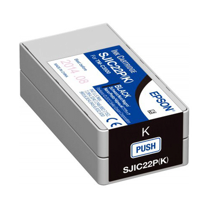 Tinta Epson SJIC22P(K) Colorworks TM-C3500 Negro C33S020601
