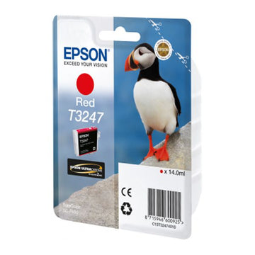 Tinta Epson T3247 Puffin Rojo C13T32474010 SC-P400
