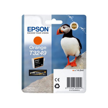 Tinta Epson T3249 Puffin Naranja C13T32494010 SC-P400