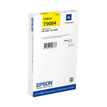 Tinta Epson T9084 XL Amarillo C13T908440 WF-6090DW / WF-6590DWF