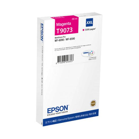 Tinta Epson T9073 XXL Magenta C13T907340 WF-6090DW / WF-6590DWF