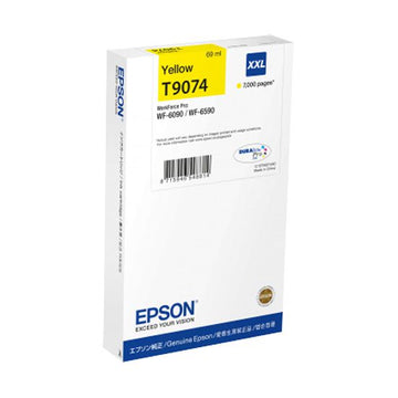 Tinta Epson T9074 XXL Amarillo C13T907440 WF-6090DW / WF-6590DWF