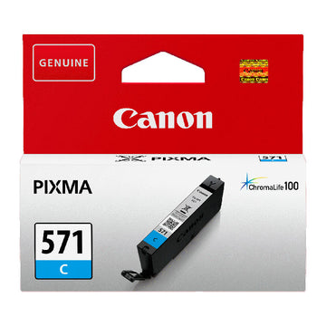 Tinta Canon CLI-571C 0386C001 Cian