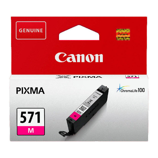 Tinta Canon CLI-571M 0387C001 Magenta