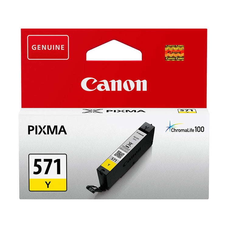 Tinta canon CLI-571Y 0388C001 Amarillo