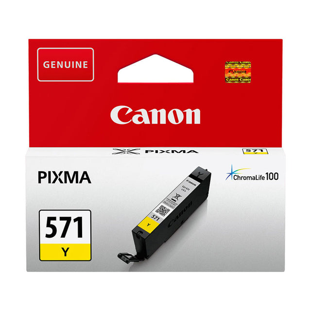 Tinta canon CLI-571Y 0388C001 Amarillo