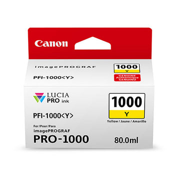 Tinta Amarilla Canon PFI-1000Y 0549C002AA Pro 1000
