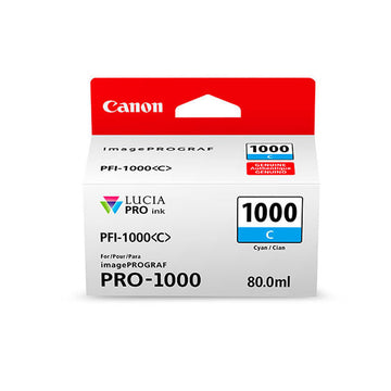 Tinta Cian Canon PFI-1000C 0547C002AA Pro 1000