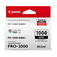 Tinta Negro Mate Canon PFI-1000MBK 0545C002AA Pro 1000