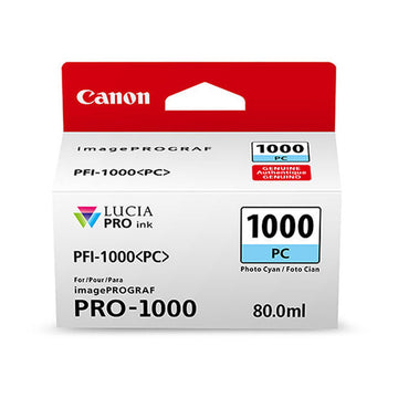 Tinta Cian Foto Canon PFI-1000PC 0550C002AA Pro 1000