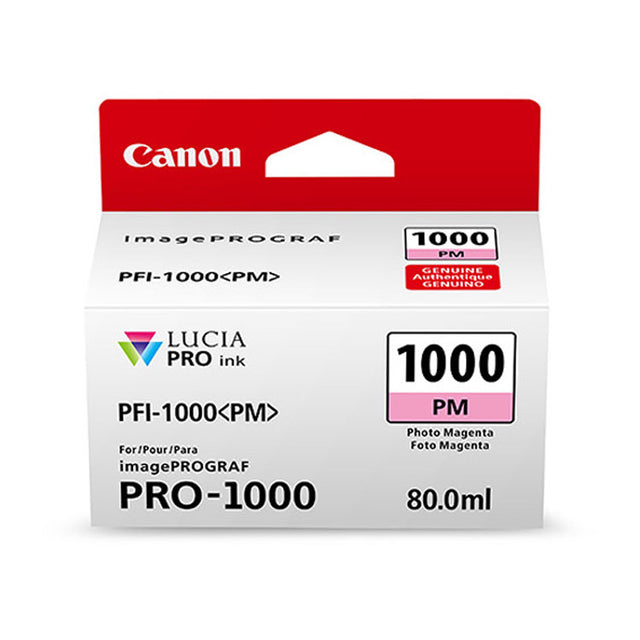 Tinta Magenta Foto Canon PFI-1000PM 0551C002AA Pro 1000
