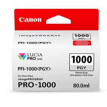 Tinta Gris Foto Canon PFI-1000PGY 0553C002AA Pro 1000