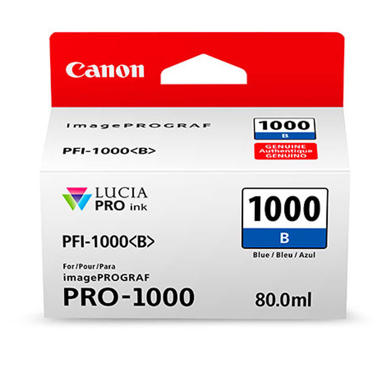 Tinta Azul Canon PFI-1000B 0555C002AA PRO 1000