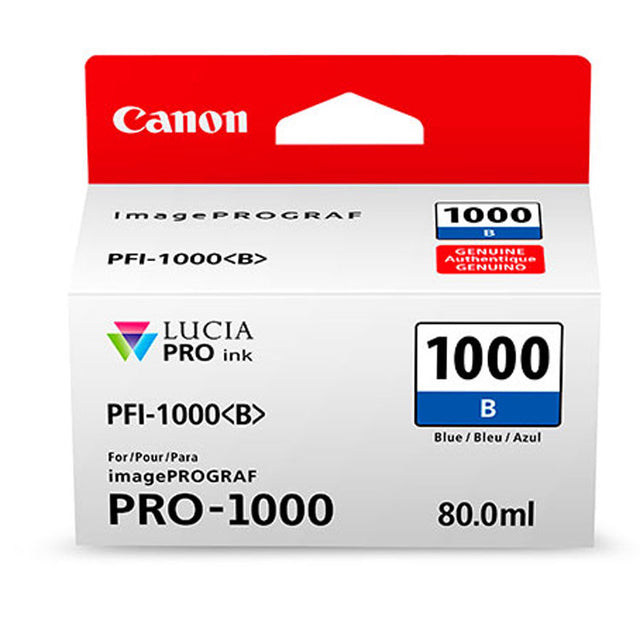 Tinta Azul Canon PFI-1000B 0555C002AA PRO 1000