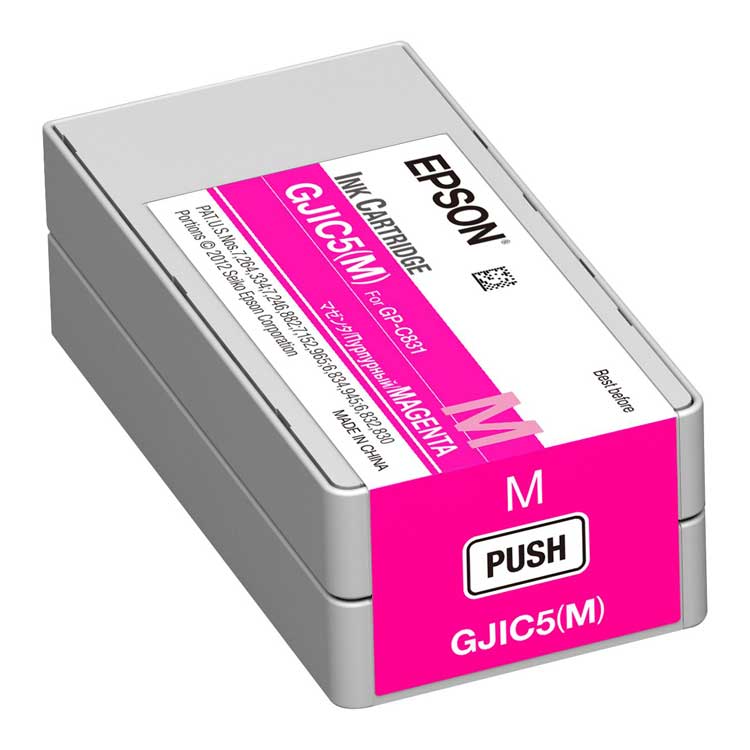 TINTA EPSON GJIC5(M) COLORWORKS C831 MAGENTA C13S020565