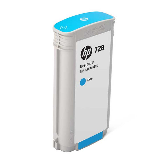 Tinta HP 728 F9J67A Cian Original