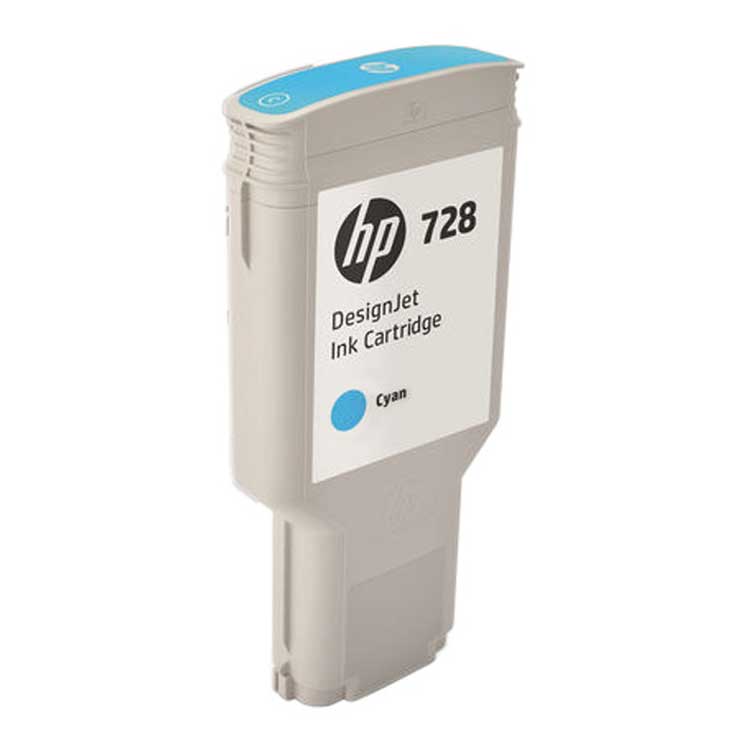 HP 728 Tinta Cian F9K17A DesignJet T730/T830