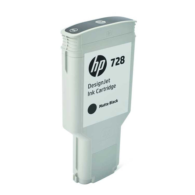 Tinta HP 728 Negro Mate F9J68A Original