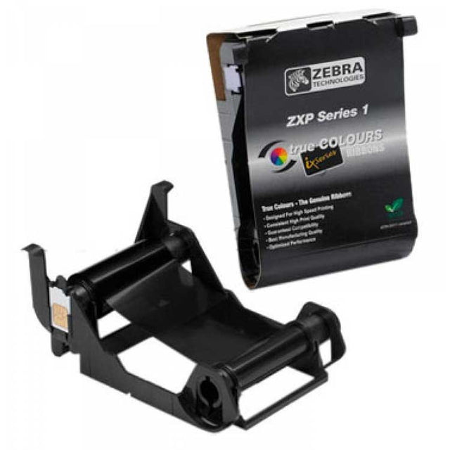Zebra Ribbon Negro Para ZXP Series 1